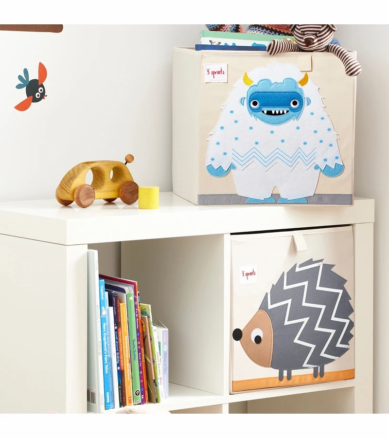 3 Sprouts Storage Box - Yeti 2 3 Sprouts Storage Box - Yeti - Image 2