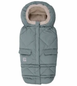 7 A.M. Enfant Blanket 212 Evolution Footmuff - Mirage Blue Quilted