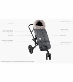 7 A.M. Enfant Blanket 212 Evolution Tundra Footmuff - Heather Grey Dark 7 7 A.M. Enfant Blanket 212 Evolution Tundra Footmuff - Heather Grey Dark -Britax || Little Unicorn || Graco Shop 7 a m enfant blanket 212 evolution tundra footmuff heather grey dark 61