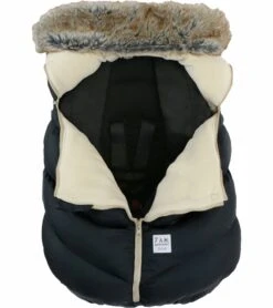 7 A.M. Enfant Cocoon Car Seat Cover - Black Faux Fur 5 7 A.M. Enfant Cocoon Car Seat Cover - Black Faux Fur -Britax || Little Unicorn || Graco Shop 7 a m enfant cocoon car seat cover black faux fur 50
