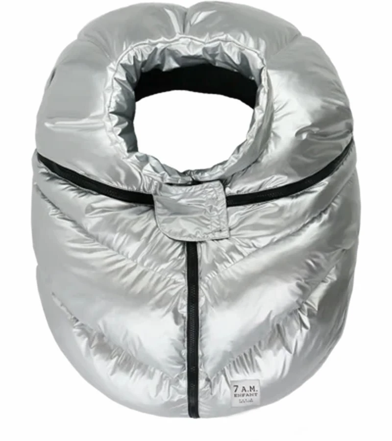7 A.M. Enfant Cocoon Car Seat Cover - Glacier 1 7 A.M. Enfant Cocoon Car Seat Cover - Glacier
