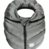 7 A.M. Enfant Cocoon Car Seat Cover - Metallic Grey