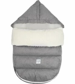 7 A.M. Enfant LambPOD Footmuff, Medium/Large (18M-3T) - Heather Grey