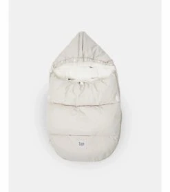 7 A.M. Enfant Plushpod Footmuff - Tundra Heather Beige / White Faux Fur (0-18m) -Britax || Little Unicorn || Graco Shop 7 a m enfant plushpod footmuff tundra heather beige white faux fur 0 18m 143