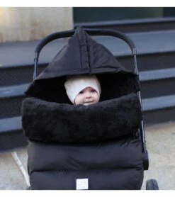 7 A.M. Enfant POD Footmuff, Medium/Large (18M-3T) - Black Plush 5 7 A.M. Enfant POD Footmuff, Medium/Large (18M-3T) - Black Plush -Britax || Little Unicorn || Graco Shop 7 a m enfant pod footmuff medium large 18m 3t black plush 96