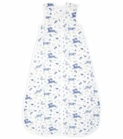 Aden + Anais Organic Cotton Sleeping Bag - Outdoors Sleepy Forest (0-6 Months)