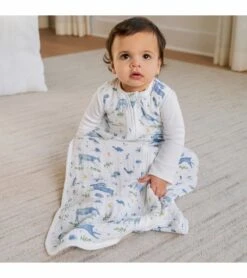 Aden + Anais Organic Cotton Sleeping Bag - Outdoors Sleepy Forest (18-36 Months) 5 Aden + Anais Organic Cotton Sleeping Bag - Outdoors Sleepy Forest (18-36 Months) -Britax || Little Unicorn || Graco Shop aden anais organic cotton sleeping bag outdoors sleepy forest 18 36 months 96