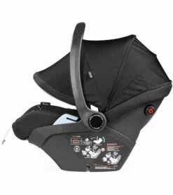 Agio By Peg Perego Primo Viaggio 4-35 Lounge Reclining Infant Car Seat - Black Pearl -Britax || Little Unicorn || Graco Shop agio by peg perego primo viaggio 4 35 lounge reclining infant car seat black pearl 59