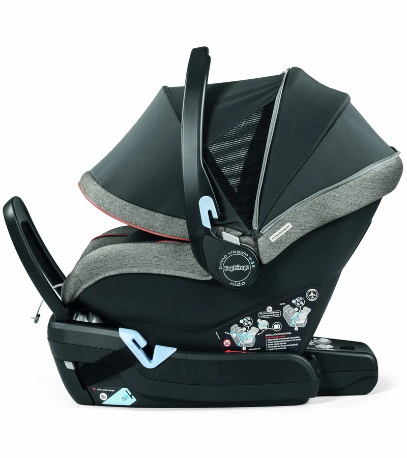 Agio By Peg Perego Primo Viaggio 4-35 Nido Infant Car Seat - Black 2 Agio By Peg Perego Primo Viaggio 4-35 Nido Infant Car Seat - Black - Image 2