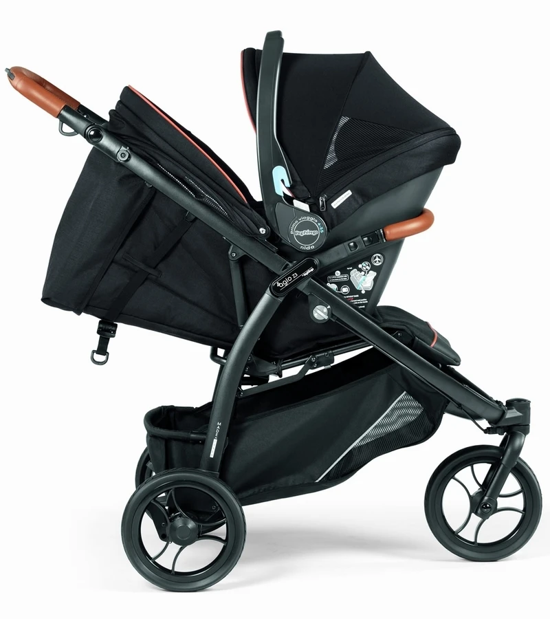 Agio By Peg Perego Z3 Travel System - Black 2 Agio By Peg Perego Z3 Travel System - Black - Image 2