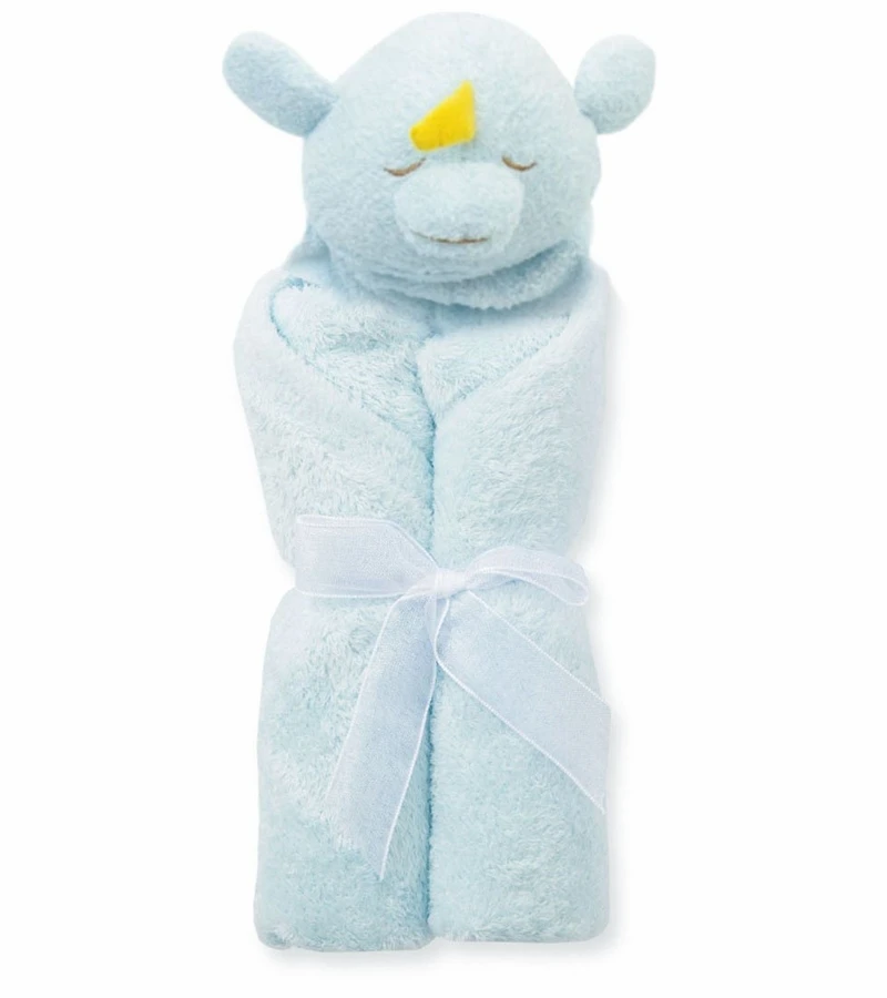 Angel Dear Blankie - Blue Narwhal 2 Angel Dear Blankie - Blue Narwhal - Image 2