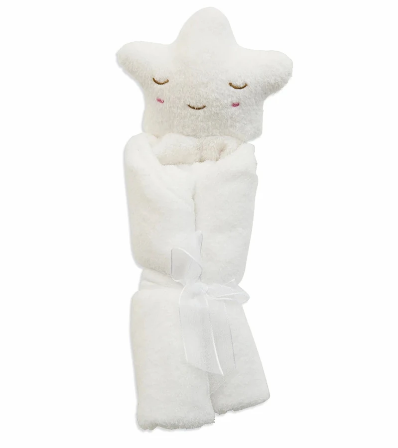 Angel Dear Blankie - White Star 2 Angel Dear Blankie - White Star - Image 2
