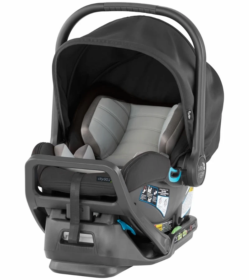 Baby Jogger City GO 2 Infant Car Seat - Slate 2 Baby Jogger City GO 2 Infant Car Seat - Slate - Image 2