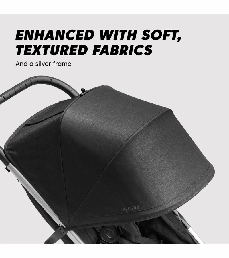 Baby Jogger City Mini 2 Travel System - Opulent Black 4 Baby Jogger City Mini 2 Travel System - Opulent Black - Image 4