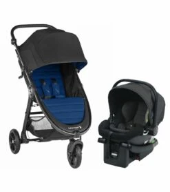Baby Jogger City Mini GT2 Single Stroller + City Go Infant Car Seat Travel System Bundle - Windsor/Charcoal