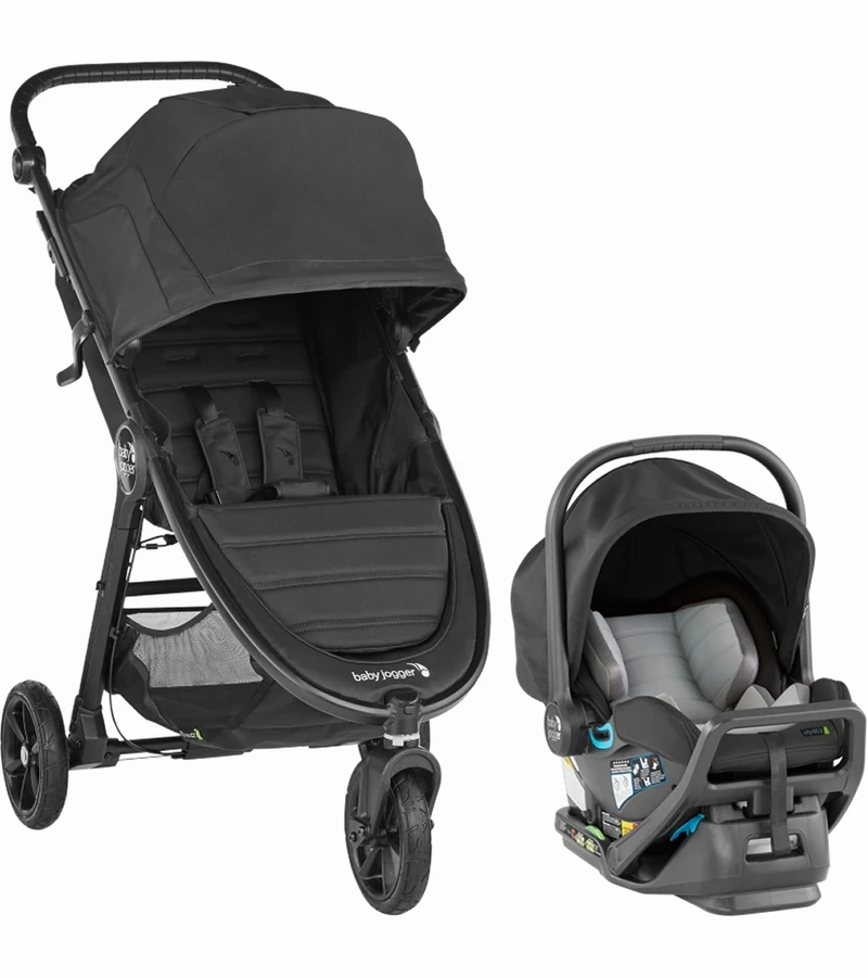 Baby Jogger City Mini GT2 Travel System - Jet 1 Baby Jogger City Mini GT2 Travel System - Jet