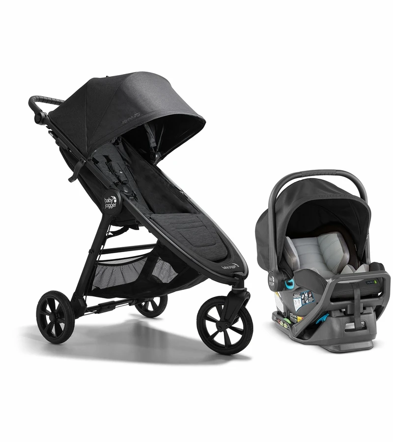 Baby Jogger City Mini GT2 Travel System - Opulent Black 1 Baby Jogger City Mini GT2 Travel System - Opulent Black