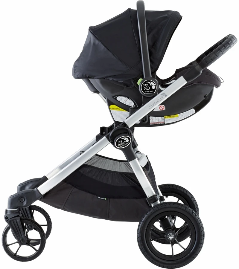 Baby Jogger City Select + City GO Travel System - Onyx 2 Baby Jogger City Select + City GO Travel System - Onyx - Image 2
