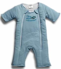 Baby Merlin Magic Sleep Suit, Cotton - 3-6 Months - Blue (Small)