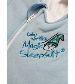 Baby Merlin Magic Sleep Suit, Cotton - 3-6 Months - Blue (Small) -Britax || Little Unicorn || Graco Shop baby merlin magic sleep suit cotton 3 6 months blue small 32