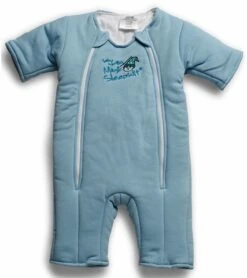 Baby Merlin Magic Sleep Suit, Cotton - 6-9 Months - Blue (Large)