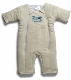 Baby Merlin Magic Sleep Suit, Cotton - 6-9 Months - Cream (Large)