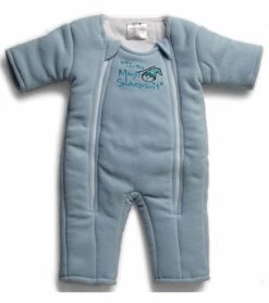 Baby Merlin Magic Sleep Suit, Microfleece - 3-6 Months - Blue (Small)