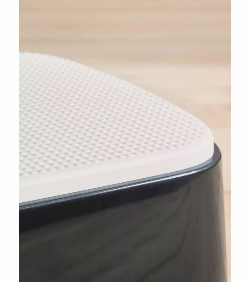 BabyBjorn Step Stool - Black / White 4 BabyBjorn Step Stool - Black / White - Image 4