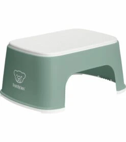 BabyBjorn Step Stool - Deep Green/White