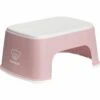 BabyBjorn Step Stool - Powder Pink/White