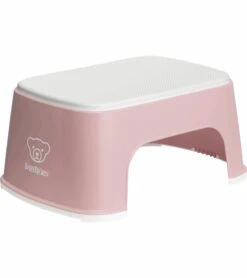 BabyBjorn Step Stool - Powder Pink/White