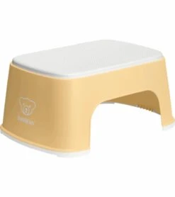BabyBjorn Step Stool - Powder Yellow/White