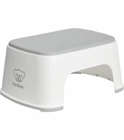 BabyBjorn Step Stool - White/Grey