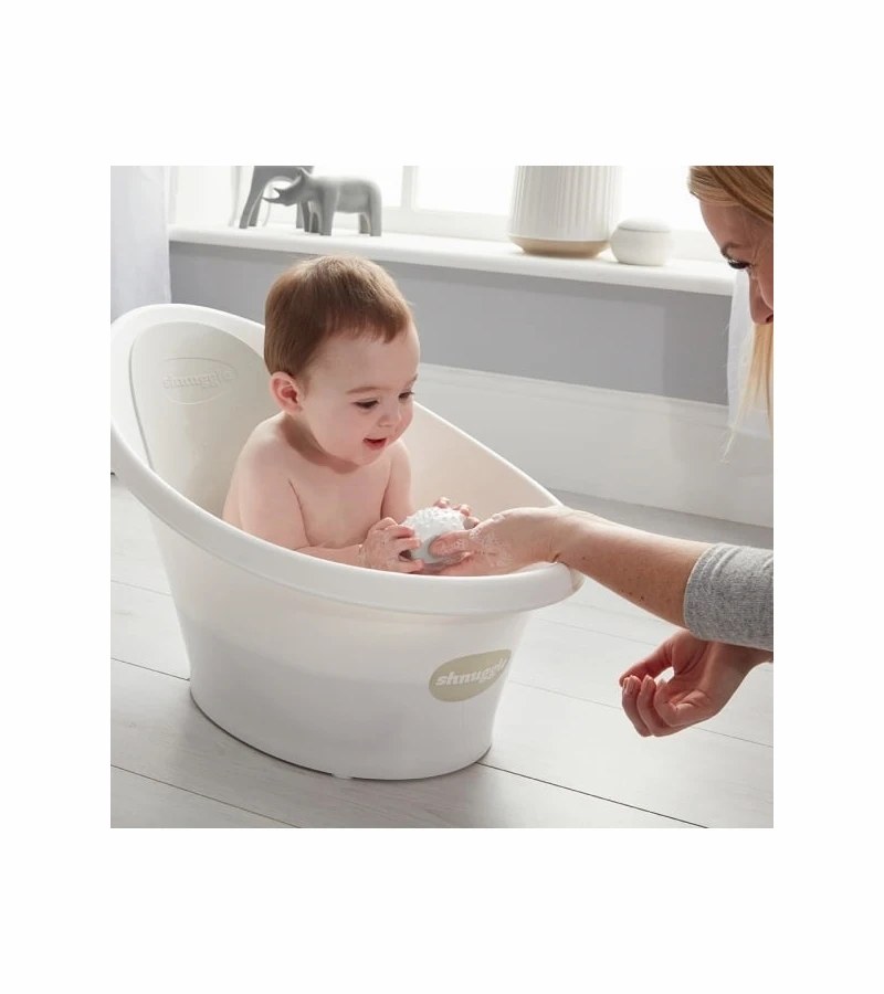 BEABA X Shnuggle Baby Bath - Grey 3 BEABA X Shnuggle Baby Bath - Grey - Image 3