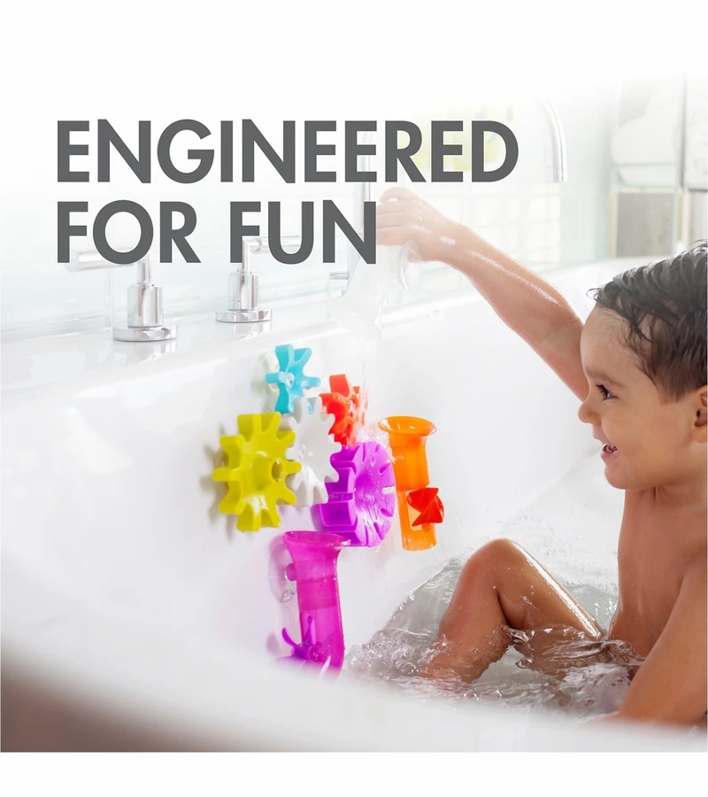 Boon PIPES + TUBES + COGS Bath Toy Bundle 2 Boon PIPES + TUBES + COGS Bath Toy Bundle - Image 2
