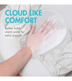 Boon PUFF+ Inflatable Baby Bather -Britax || Little Unicorn || Graco Shop boon puff inflatable baby bather 147