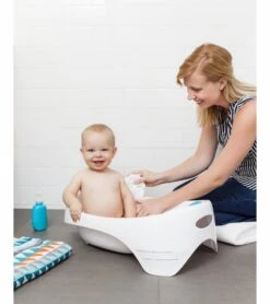 Boon SOAK 3-Stage Bathtub - Blue 7 Boon SOAK 3-Stage Bathtub - Blue -Britax || Little Unicorn || Graco Shop boon soak 3 stage bathtub blue 179