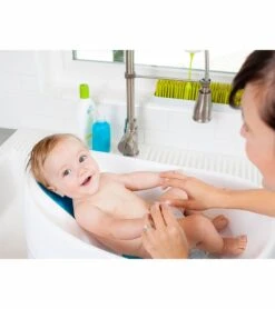 Boon Soak 3-Stage Bathtub - Grey/White -Britax || Little Unicorn || Graco Shop boon soak 3 stage bathtub grey white 174