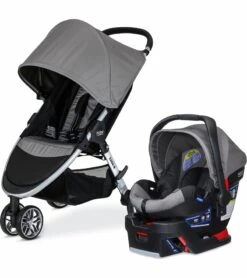 Britax B-Agile 3 & B-Safe 35 Travel System - Steel