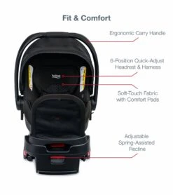 Britax B-Free & B-Safe Gen2 FlexFit+ Travel System - Midnight -Britax || Little Unicorn || Graco Shop britax b free b safe gen2 flexfit travel system midnight 342