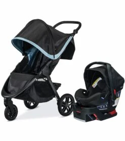 Britax B-Free & B-Safe Ultra Travel System - Frost
