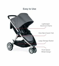 Britax B-Lively & B-Safe Gen2 FlexFit Travel System - Fog (SafeWash) -Britax || Little Unicorn || Graco Shop britax b lively b safe gen2 flexfit travel system fog safewash 180