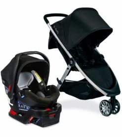 Britax B-Lively & B-Safe Gen2 FlexFit Travel System - Twilight (SafeWash)