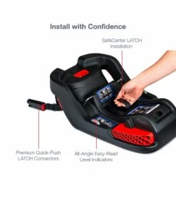 Britax B-Safe Gen2 Lightweight Infant Car Seat - Greystone (SafeWash) -Britax || Little Unicorn || Graco Shop britax b safe gen2 lightweight infant car seat greystone safewash 33