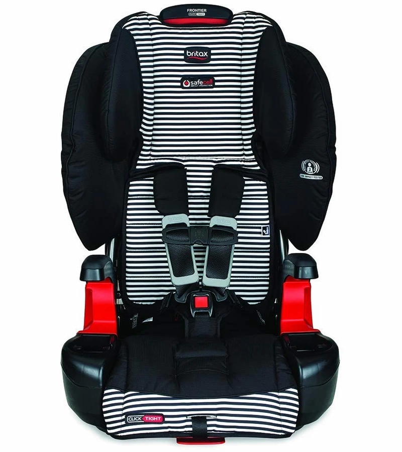 Britax Frontier ClickTight Harness Booster Car Seat 2018 Tuxedo 2 Britax Frontier ClickTight Harness Booster Car Seat 2018 Tuxedo - Image 2