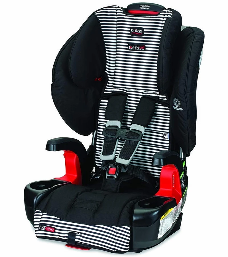 Britax Frontier ClickTight Harness Booster Car Seat 2018 Tuxedo 3 Britax Frontier ClickTight Harness Booster Car Seat 2018 Tuxedo - Image 3