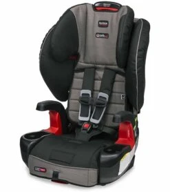 Britax Frontier ClickTight Harness Booster Car Seat - Slate Strie -Britax || Little Unicorn || Graco Shop britax frontier clicktight harness booster car seat slate strie 56
