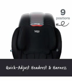 Britax Grow With You ClickTight Harness Booster Car Seat - Black Contour -Britax || Little Unicorn || Graco Shop britax grow with you clicktight harness booster car seat black contour 156