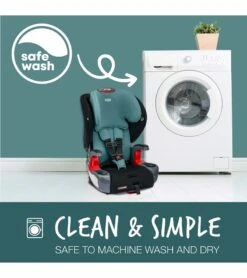 Britax Grow With You ClickTight Harness Booster Car Seat - Green Contour -Britax || Little Unicorn || Graco Shop britax grow with you clicktight harness booster car seat green contour 157