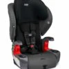 Britax Grow With You Clicktight Harness Booster Car Seat - Mod Black SafeWash